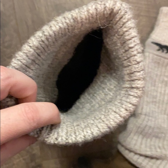 SOREL Brown Crazy Cable Knit Sweater Wedge Boot - Picture 6 of 10